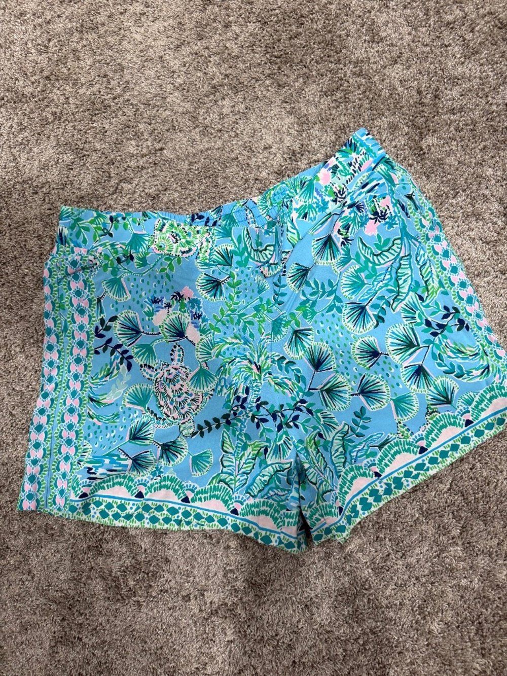 Lilly Pulitzer Shorts Bermuda Blue - Picture 1 of 1
